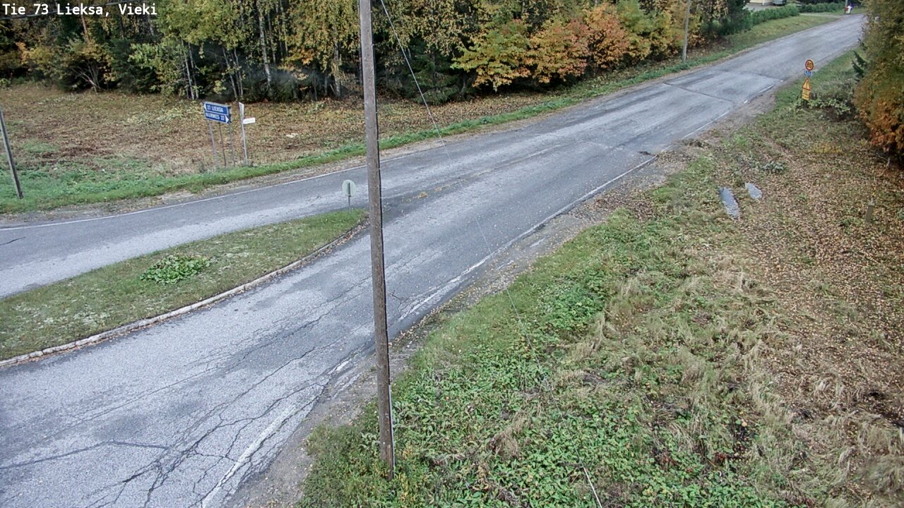 Kelikamerat Kuva Tie 73 Lieksa; Vieki, Lieksa, Pohjois-Karjala