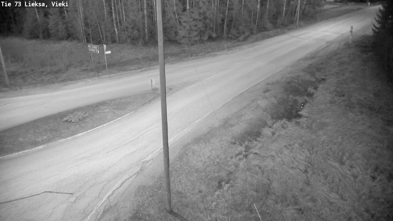 Weather Camera Image Väg 73 Lieksa, Vieki, Lieksa, Pohjois-Karjala