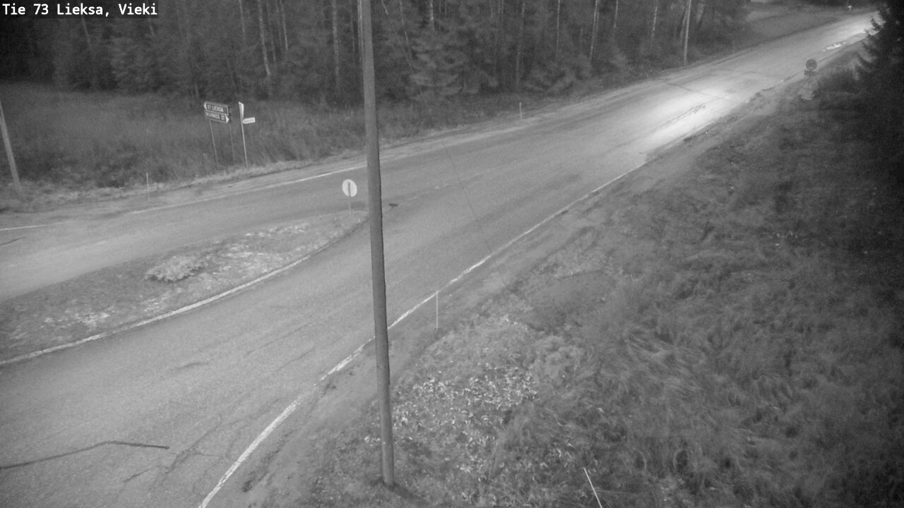Kelikamerat Kuva Tie 73 Lieksa; Vieki, Lieksa, Pohjois-Karjala