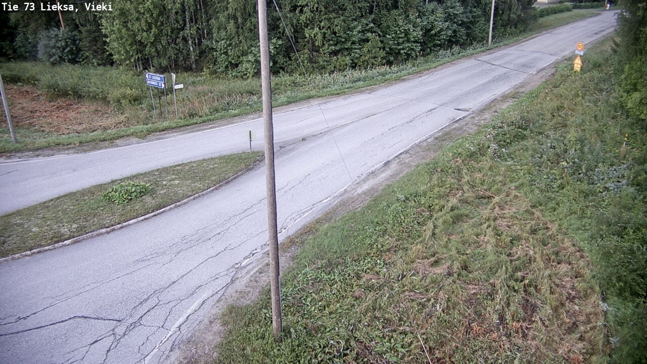 Kelikamerat Kuva Tie 73 Lieksa; Vieki, Lieksa, Pohjois-Karjala