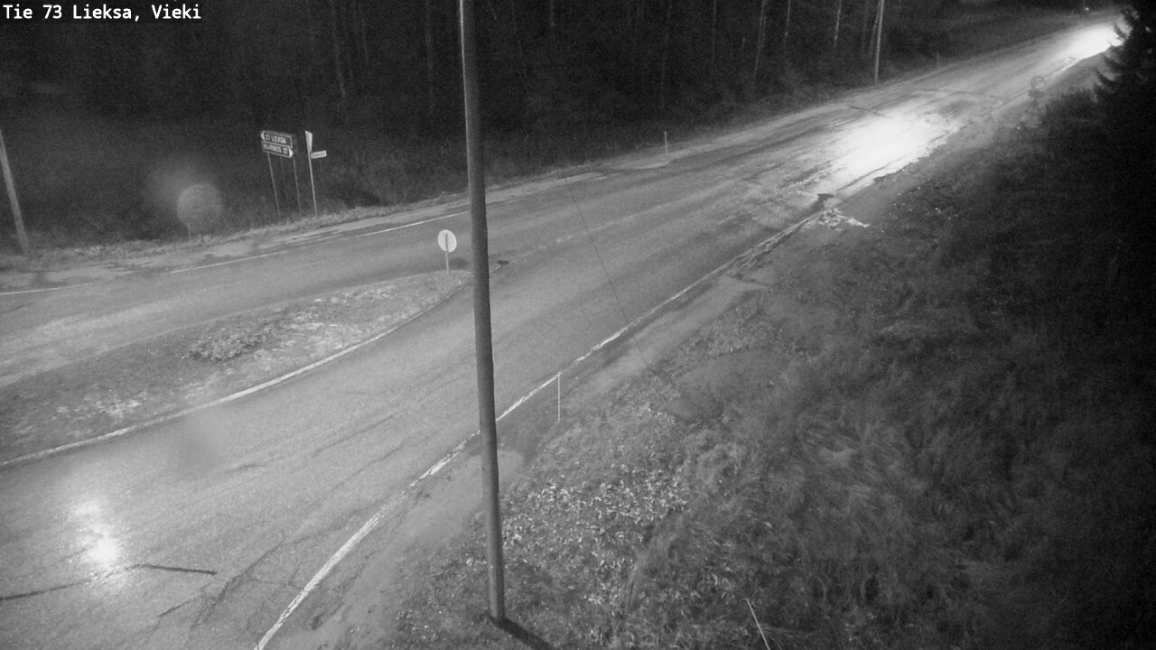 Kelikamerat Kuva Tie 73 Lieksa; Vieki, Lieksa, Pohjois-Karjala