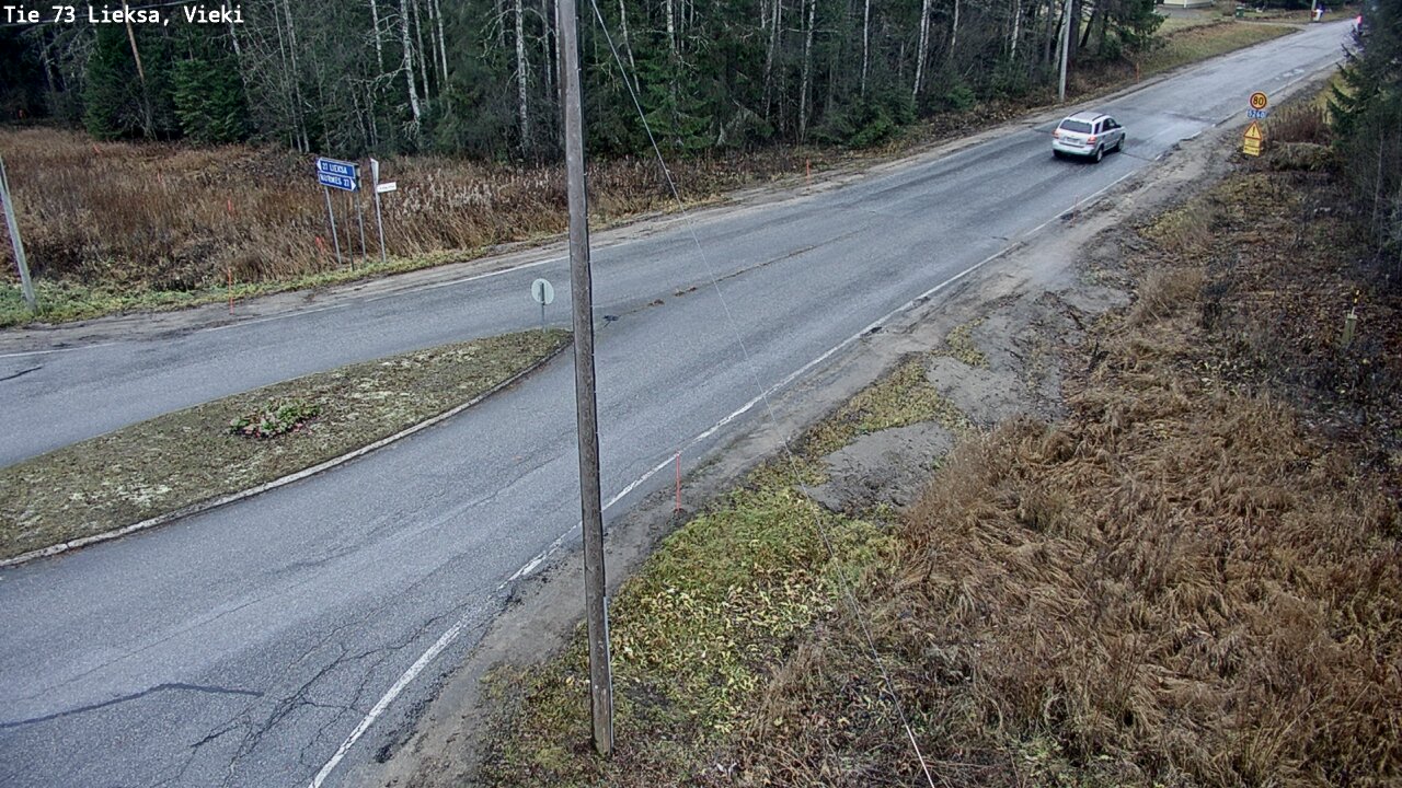 Kelikamerat Kuva Tie 73 Lieksa; Vieki, Lieksa, Pohjois-Karjala
