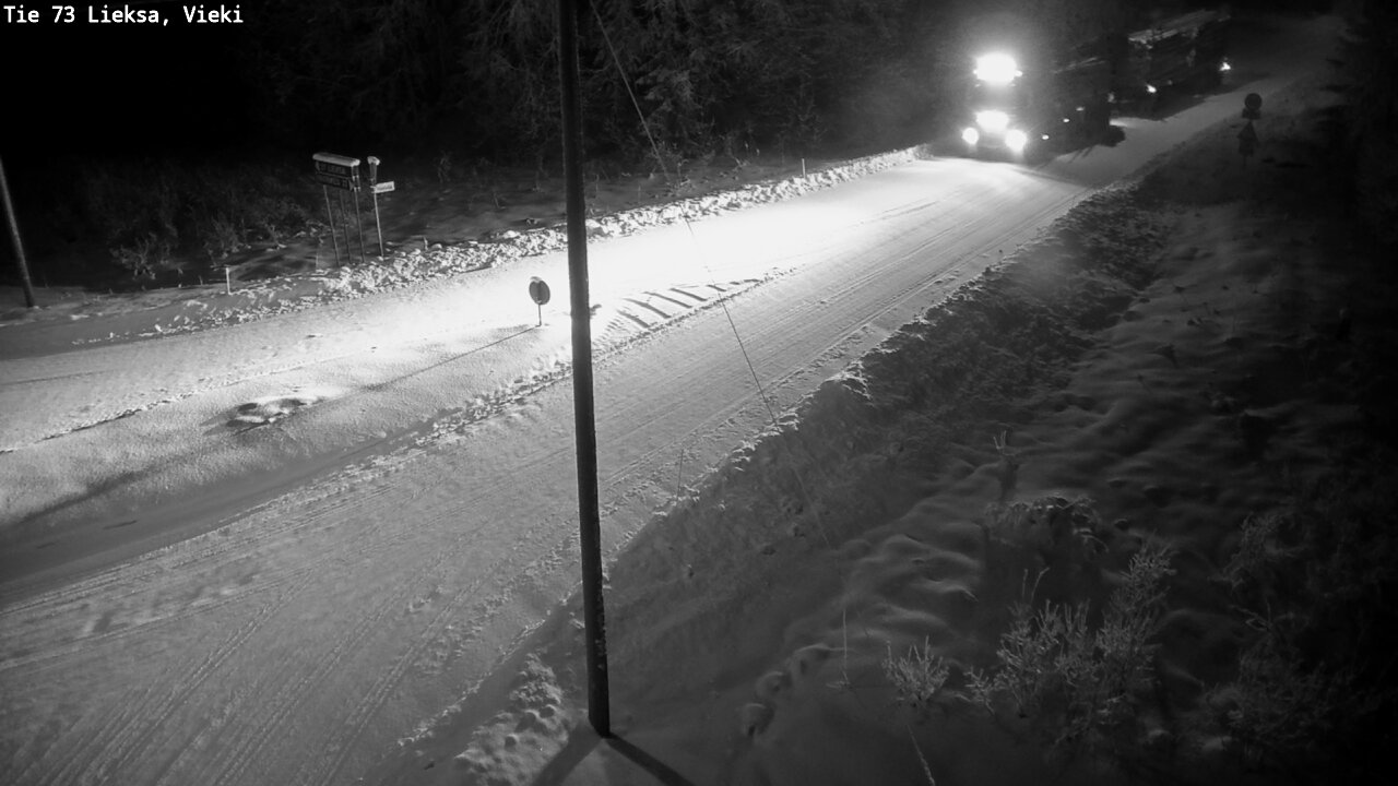 Kelikamerat Kuva Tie 73 Lieksa; Vieki, Lieksa, Pohjois-Karjala