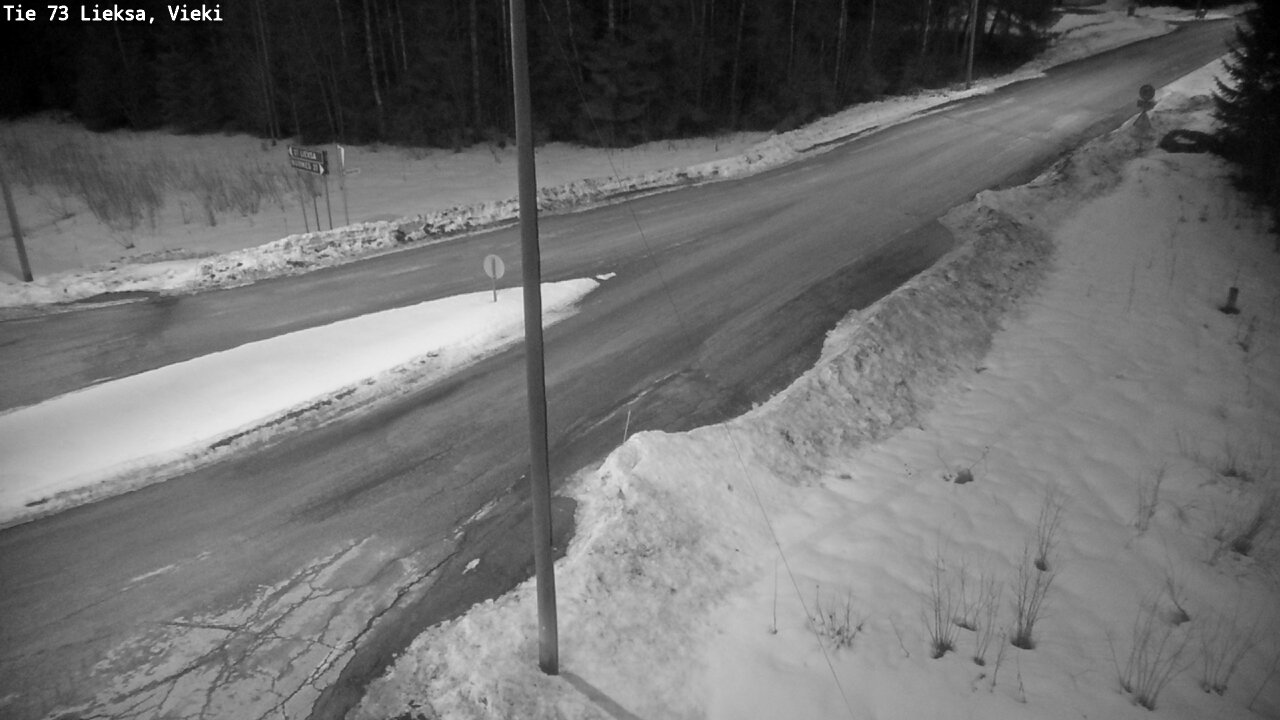 Kelikamerat Kuva Tie 73 Lieksa; Vieki, Lieksa, Pohjois-Karjala