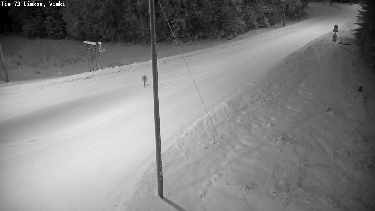 Kelikamerat Kuva Tie 73 Lieksa; Vieki, Lieksa, Pohjois-Karjala