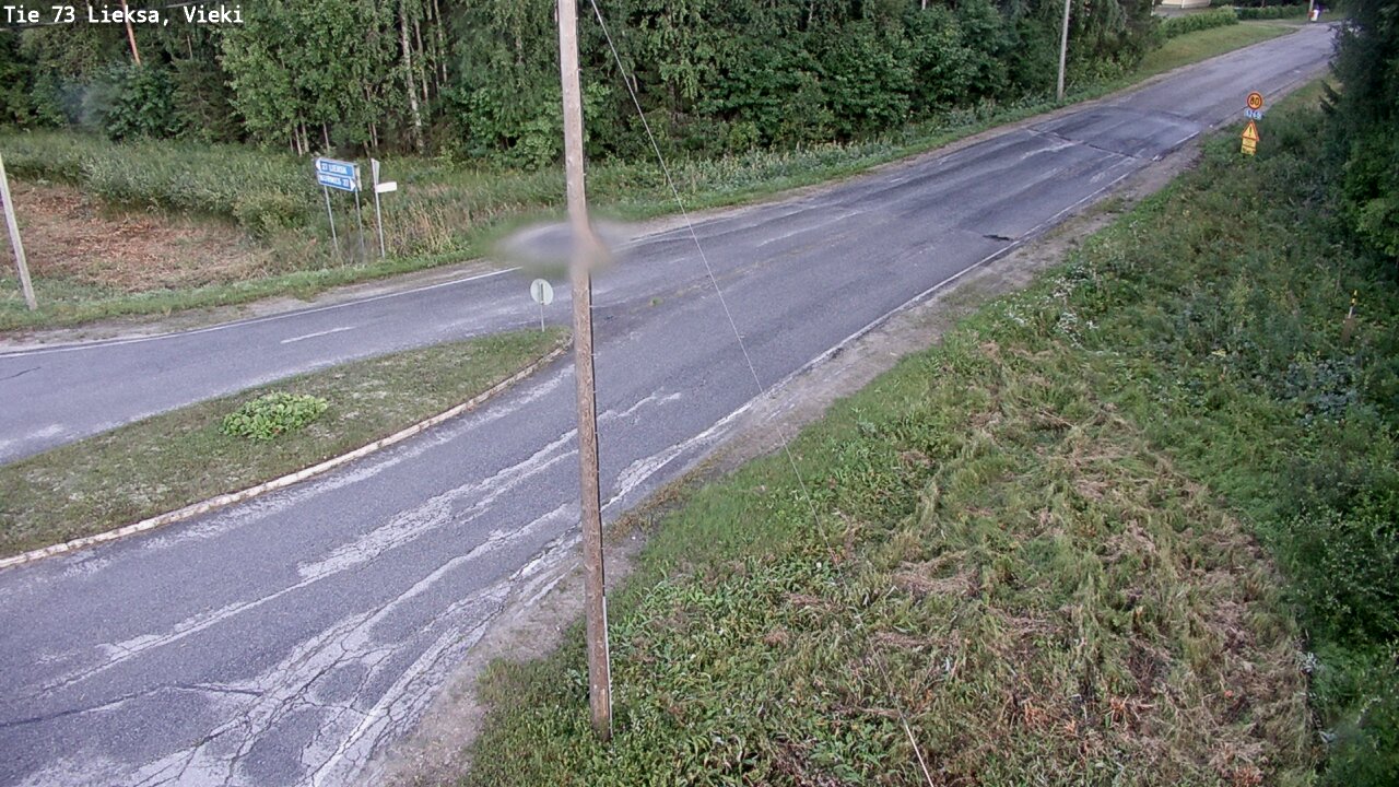 Kelikamerat Kuva Tie 73 Lieksa; Vieki, Lieksa, Pohjois-Karjala