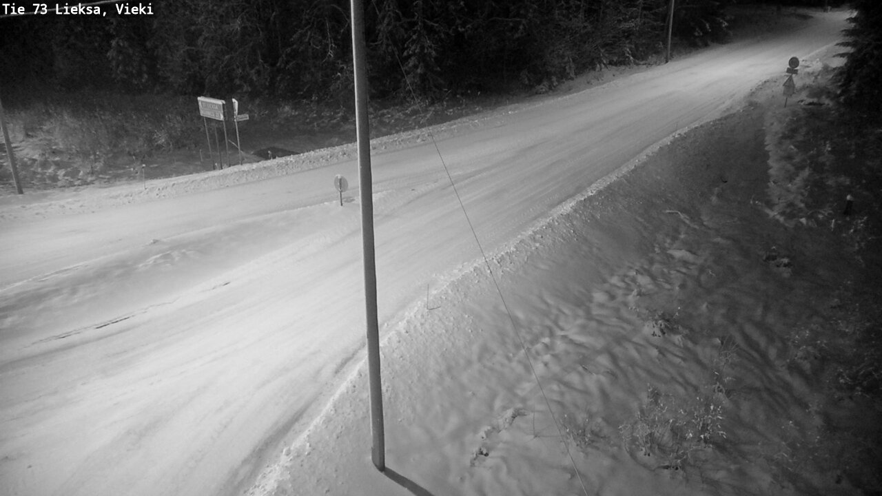 Kelikamerat Kuva Tie 73 Lieksa; Vieki, Lieksa, Pohjois-Karjala