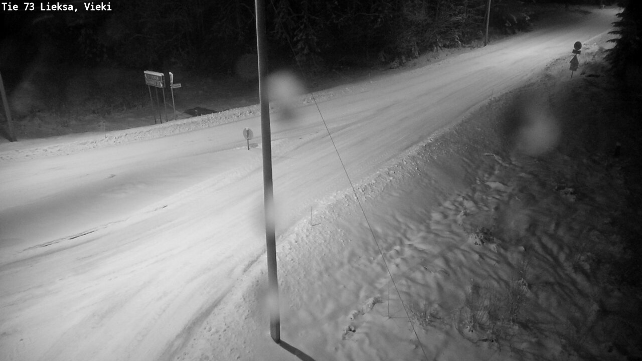 Kelikamerat Kuva Tie 73 Lieksa; Vieki, Lieksa, Pohjois-Karjala