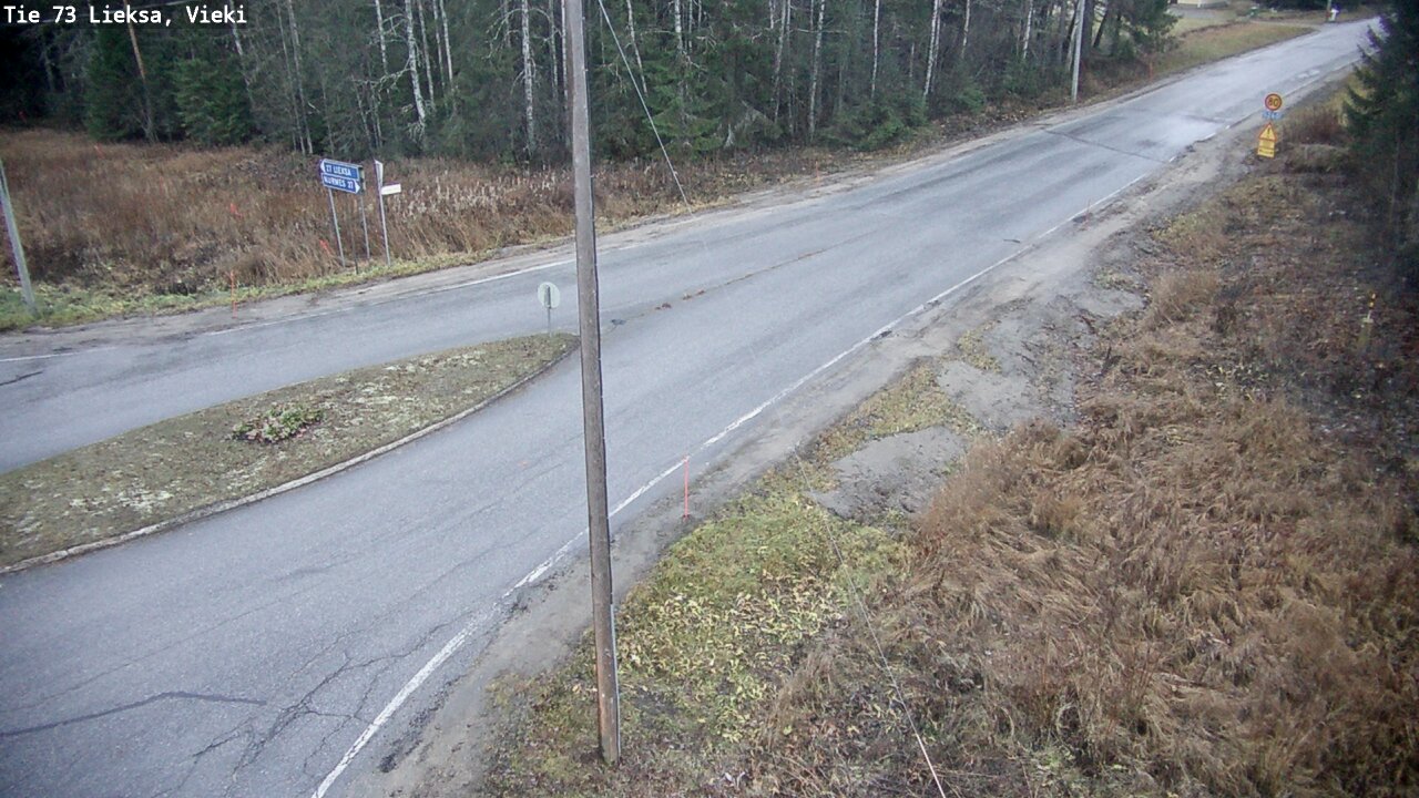 Kelikamerat Kuva Tie 73 Lieksa; Vieki, Lieksa, Pohjois-Karjala