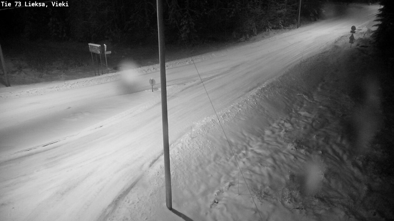 Weather Camera Image Väg 73 Lieksa, Vieki, Lieksa, Pohjois-Karjala