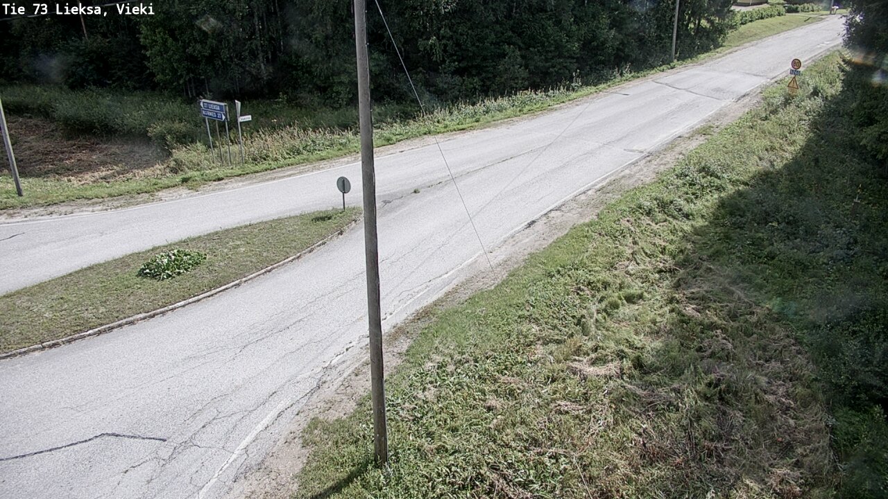 Kelikamerat Kuva Tie 73 Lieksa; Vieki, Lieksa, Pohjois-Karjala