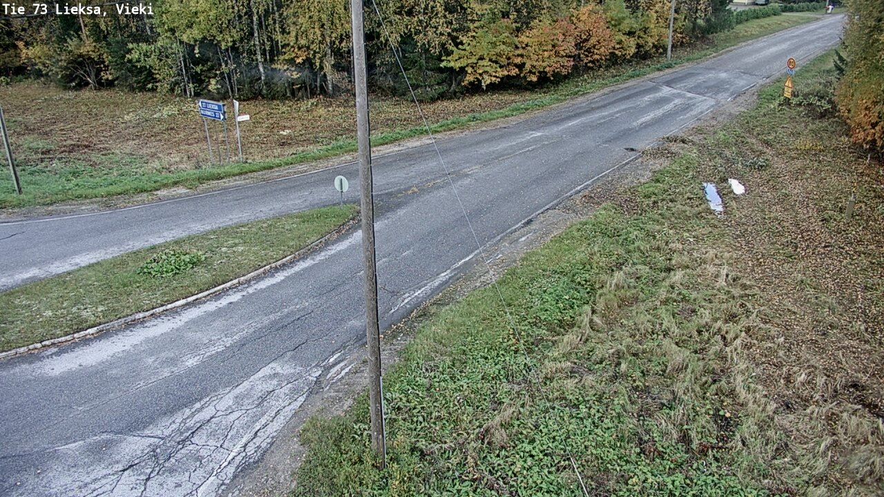 Kelikamerat Kuva Tie 73 Lieksa; Vieki, Lieksa, Pohjois-Karjala