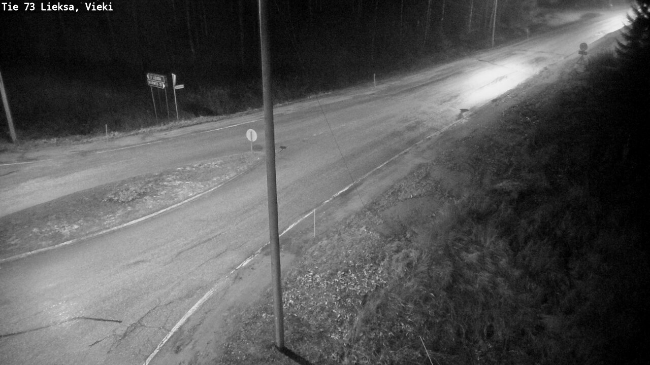 Kelikamerat Kuva Tie 73 Lieksa; Vieki, Lieksa, Pohjois-Karjala