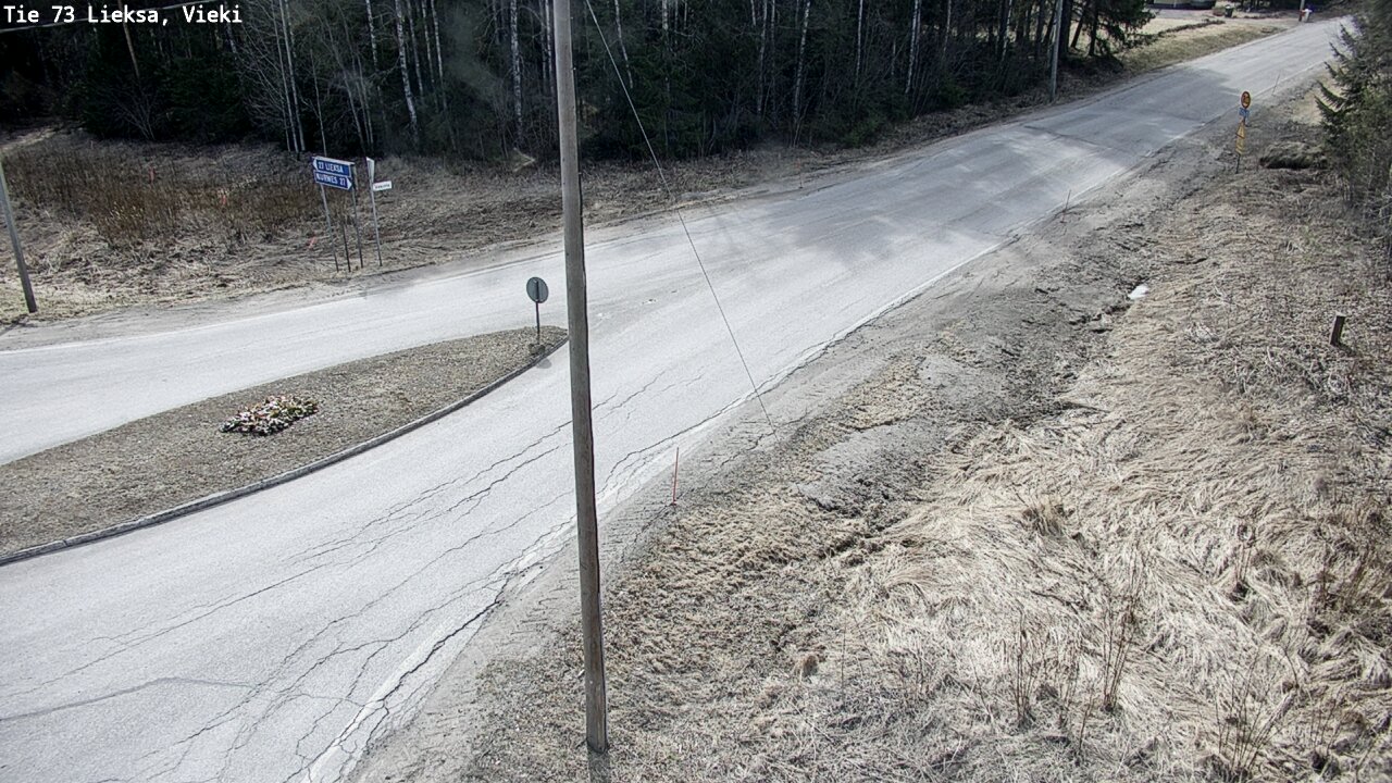 Weather Camera Image Road 73 Lieksa, Vieki, Lieksa, Pohjois-Karjala