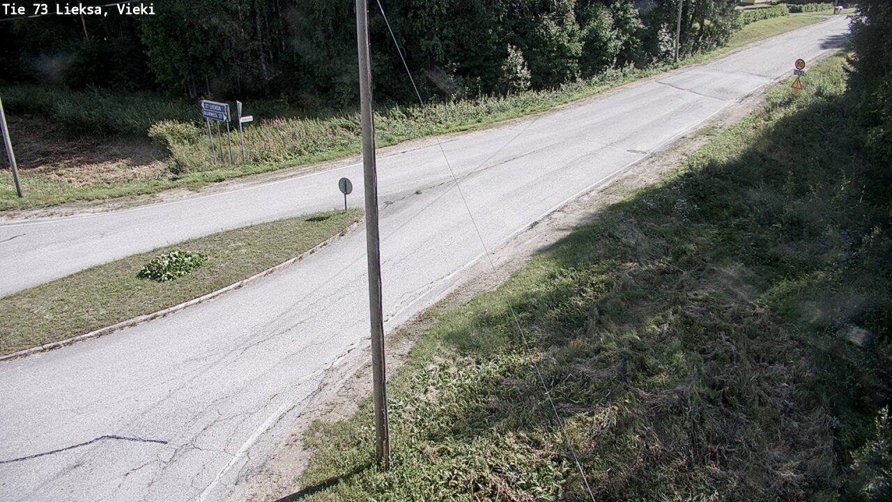 Kelikamerat Kuva Tie 73 Lieksa; Vieki, Lieksa, Pohjois-Karjala