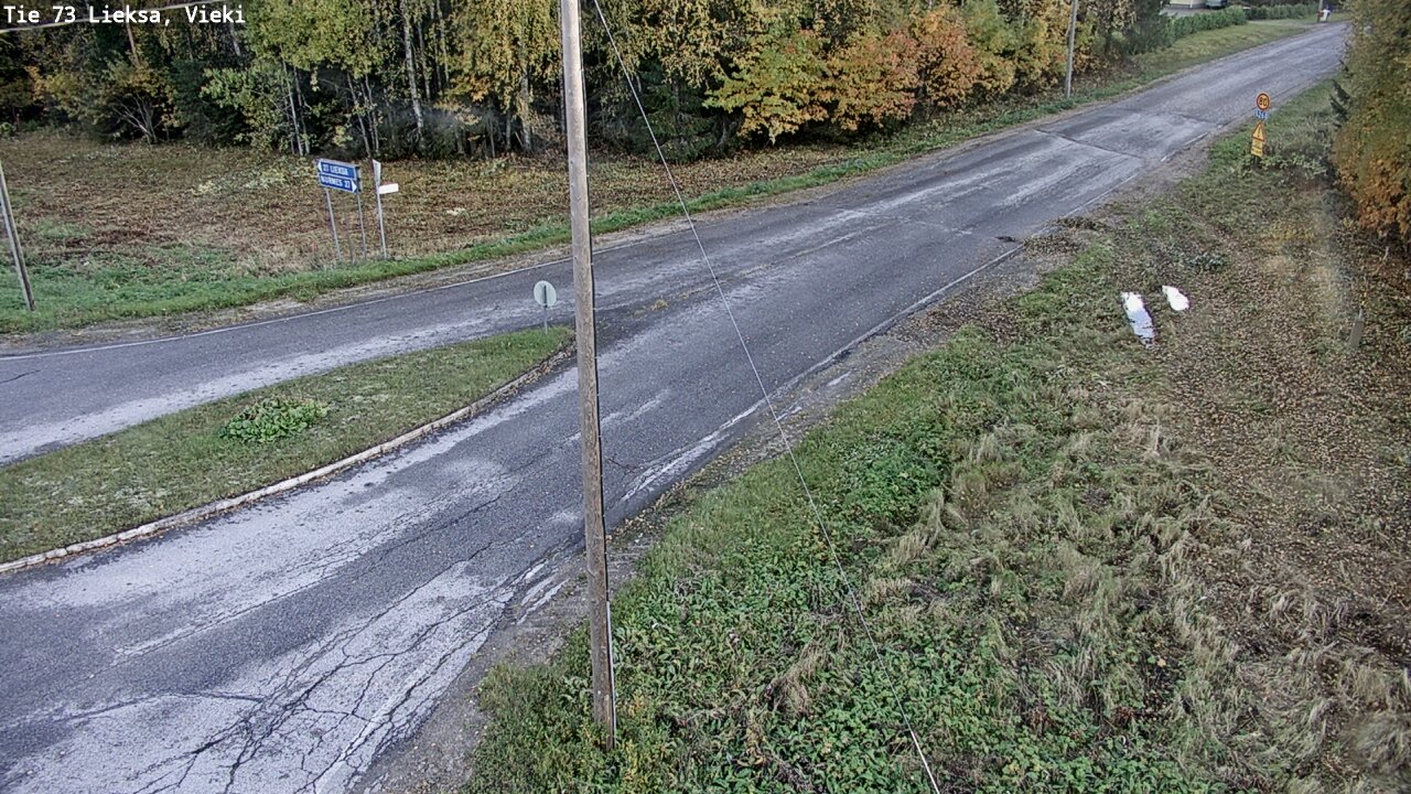 Kelikamerat Kuva Tie 73 Lieksa; Vieki, Lieksa, Pohjois-Karjala
