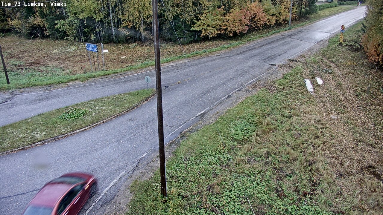 Weather Camera Image Väg 73 Lieksa, Vieki, Lieksa, Pohjois-Karjala