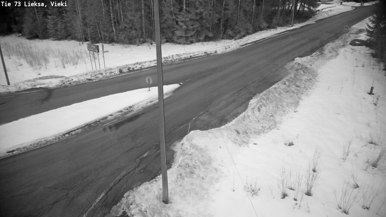 Weather Camera Image Road 73 Lieksa, Vieki, Lieksa, Pohjois-Karjala