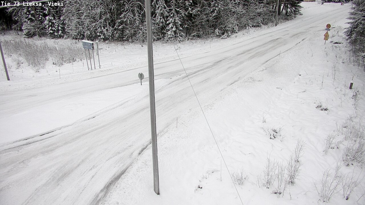 Kelikamerat Kuva Tie 73 Lieksa; Vieki, Lieksa, Pohjois-Karjala