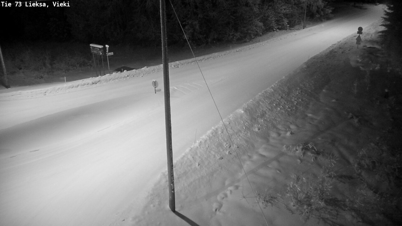 Kelikamerat Kuva Tie 73 Lieksa; Vieki, Lieksa, Pohjois-Karjala