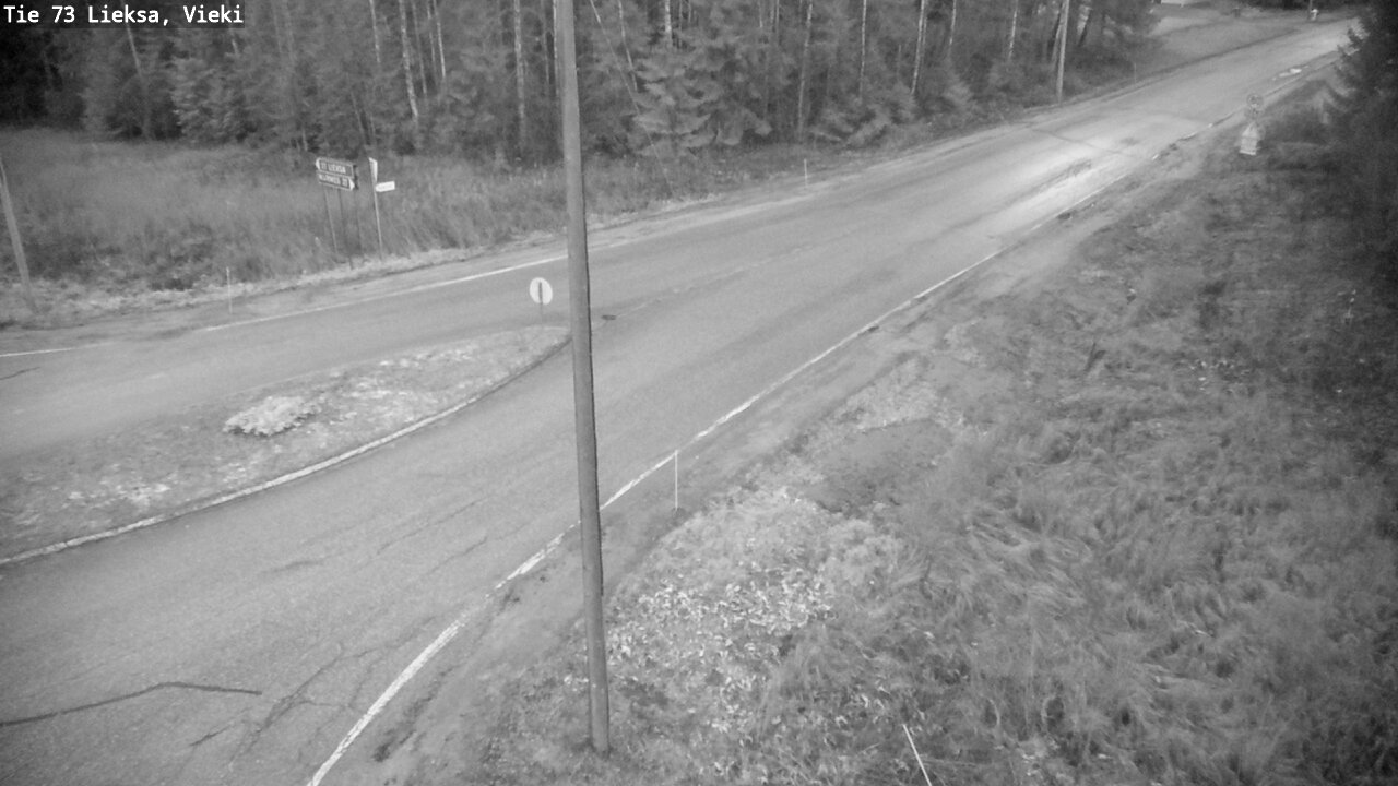 Kelikamerat Kuva Tie 73 Lieksa; Vieki, Lieksa, Pohjois-Karjala