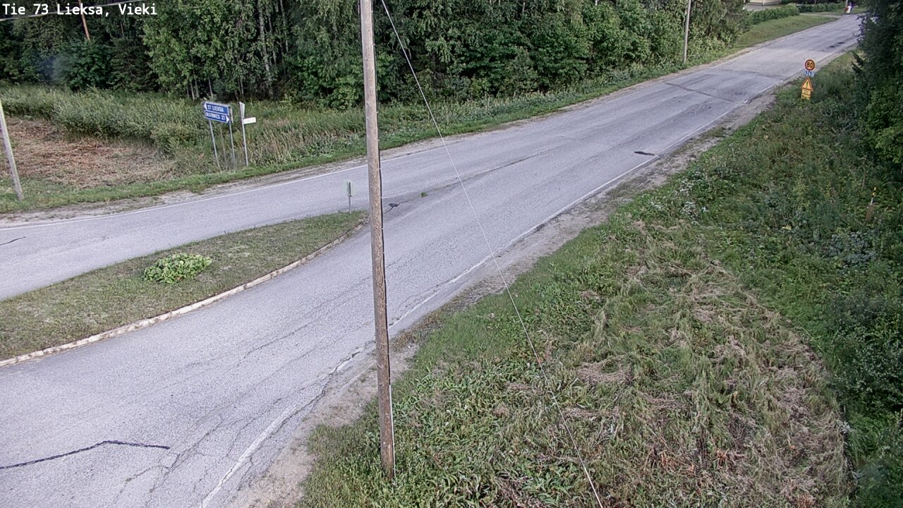 Kelikamerat Kuva Tie 73 Lieksa; Vieki, Lieksa, Pohjois-Karjala