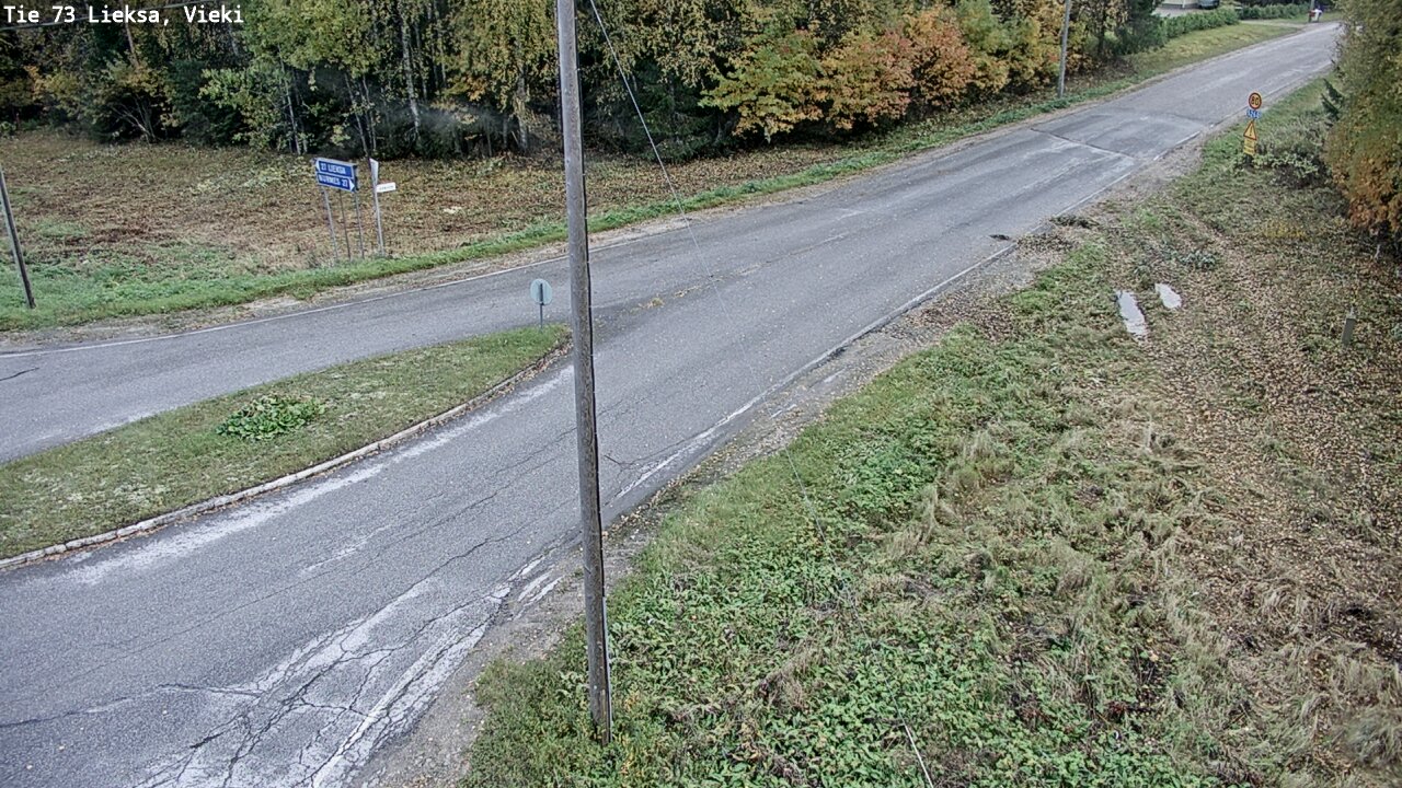Kelikamerat Kuva Tie 73 Lieksa; Vieki, Lieksa, Pohjois-Karjala