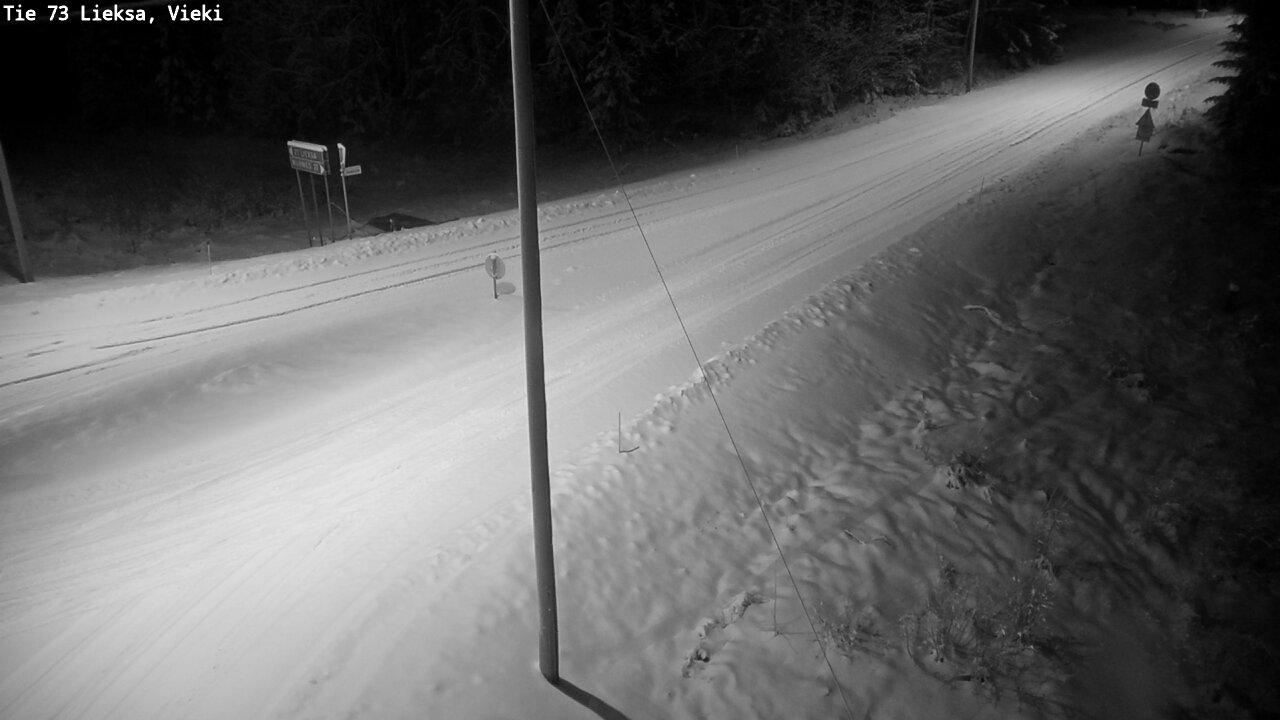 Kelikamerat Kuva Tie 73 Lieksa; Vieki, Lieksa, Pohjois-Karjala