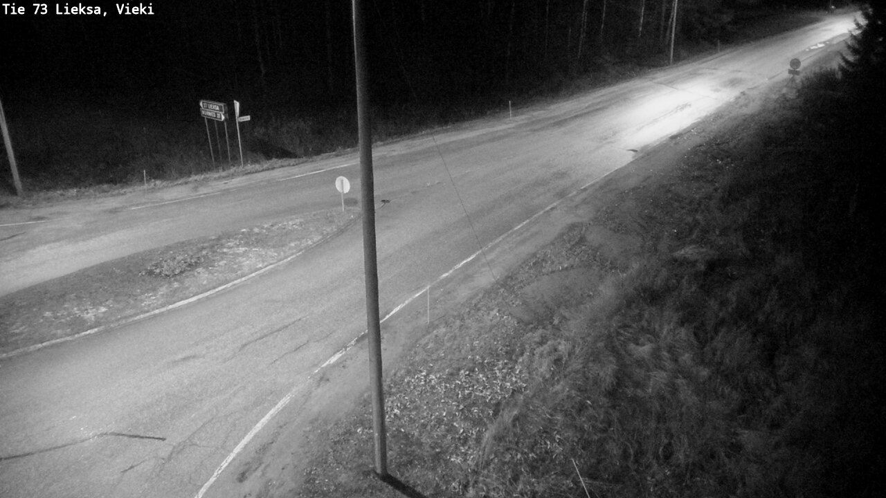 Kelikamerat Kuva Tie 73 Lieksa; Vieki, Lieksa, Pohjois-Karjala