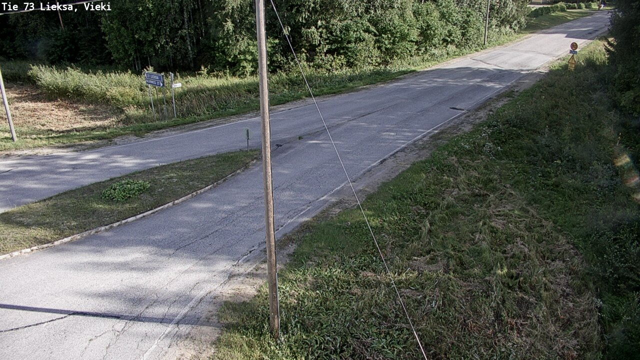 Kelikamerat Kuva Tie 73 Lieksa; Vieki, Lieksa, Pohjois-Karjala