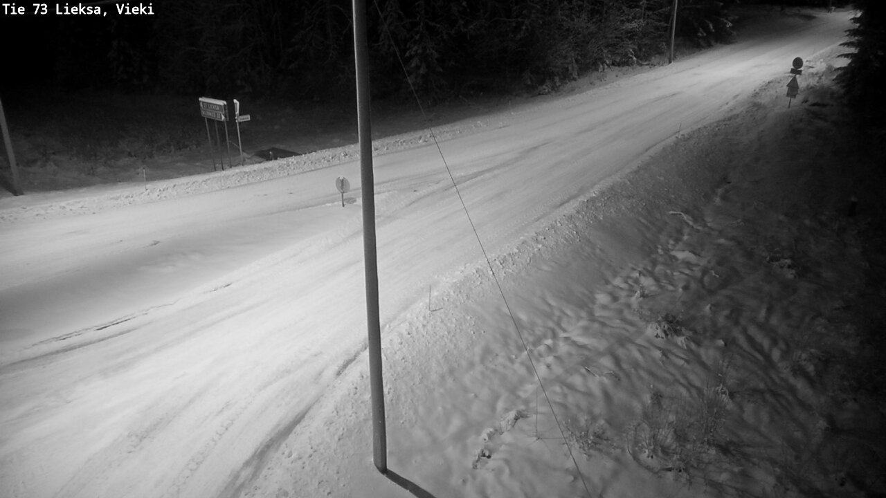 Kelikamerat Kuva Tie 73 Lieksa; Vieki, Lieksa, Pohjois-Karjala