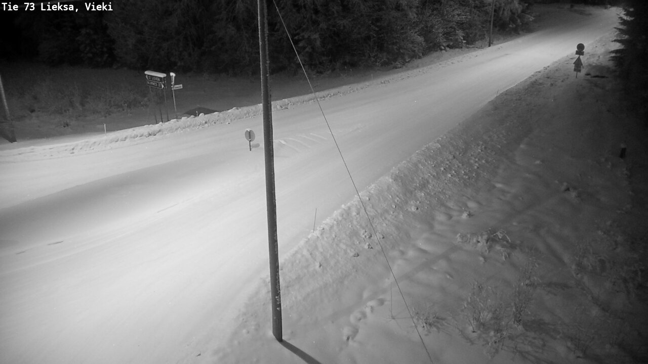 Kelikamerat Kuva Tie 73 Lieksa; Vieki, Lieksa, Pohjois-Karjala