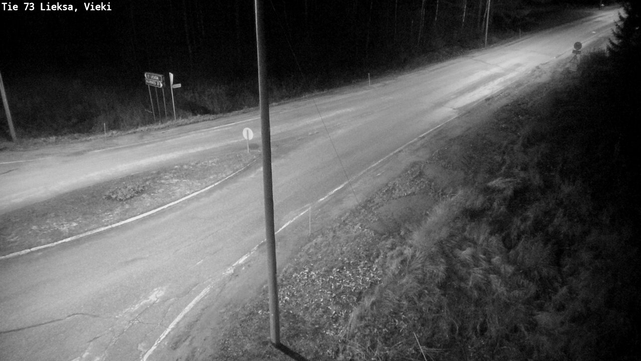Weather Camera Image Road 73 Lieksa, Vieki, Lieksa, Pohjois-Karjala