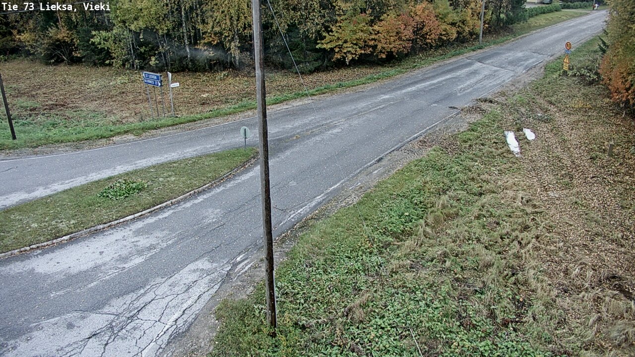 Weather Camera Image Väg 73 Lieksa, Vieki, Lieksa, Pohjois-Karjala