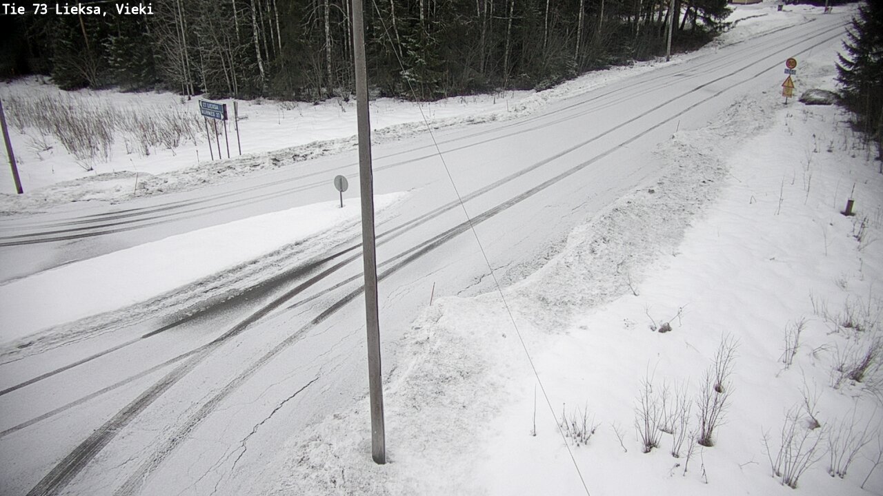 Kelikamerat Kuva Tie 73 Lieksa; Vieki, Lieksa, Pohjois-Karjala