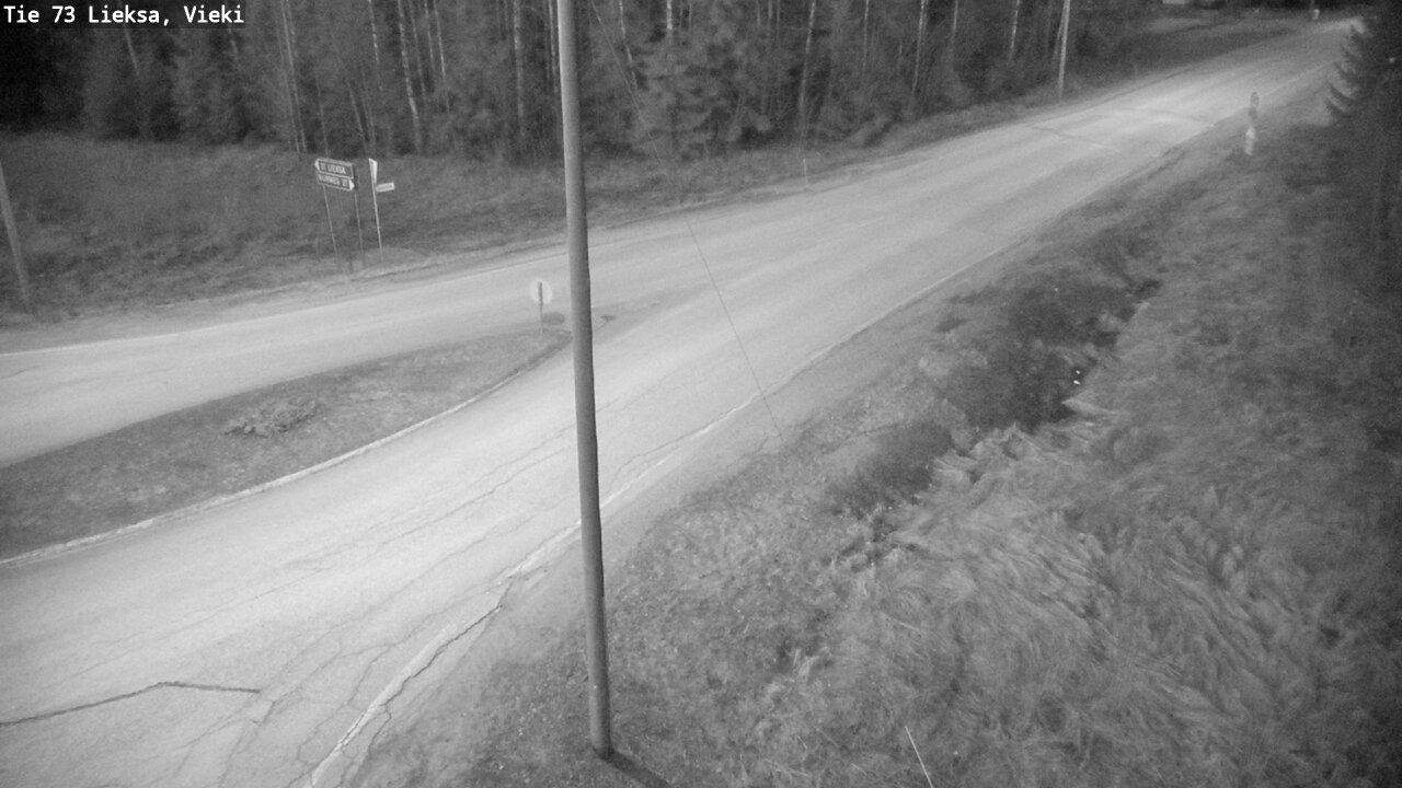 Weather Camera Image Väg 73 Lieksa, Vieki, Lieksa, Pohjois-Karjala