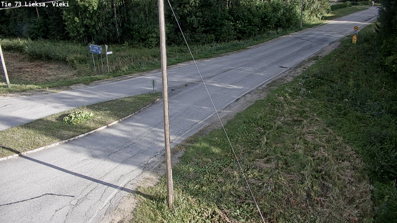 Kelikamerat Kuva Tie 73 Lieksa; Vieki, Lieksa, Pohjois-Karjala