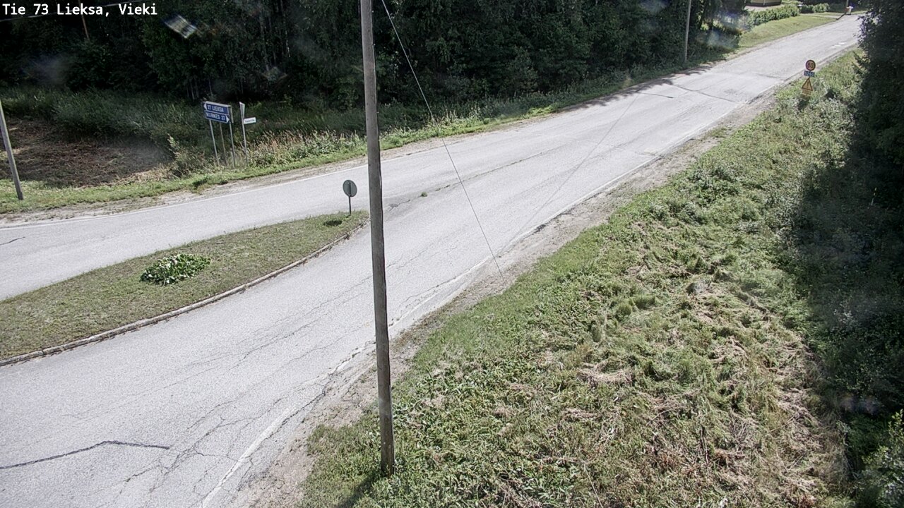 Kelikamerat Kuva Tie 73 Lieksa; Vieki, Lieksa, Pohjois-Karjala
