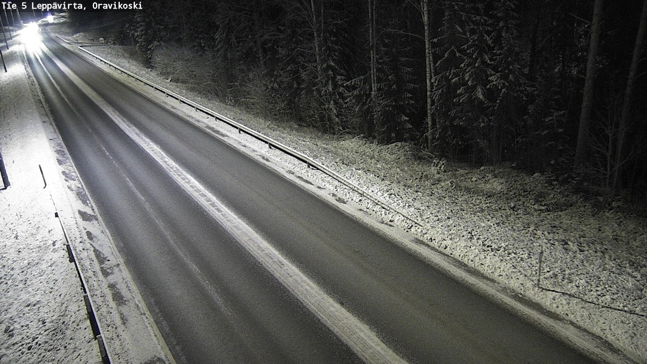 Kelikamerat Kuva Tie 5 Leppävirta, Oravikoski, Leppävirta, Pohjois-Savo