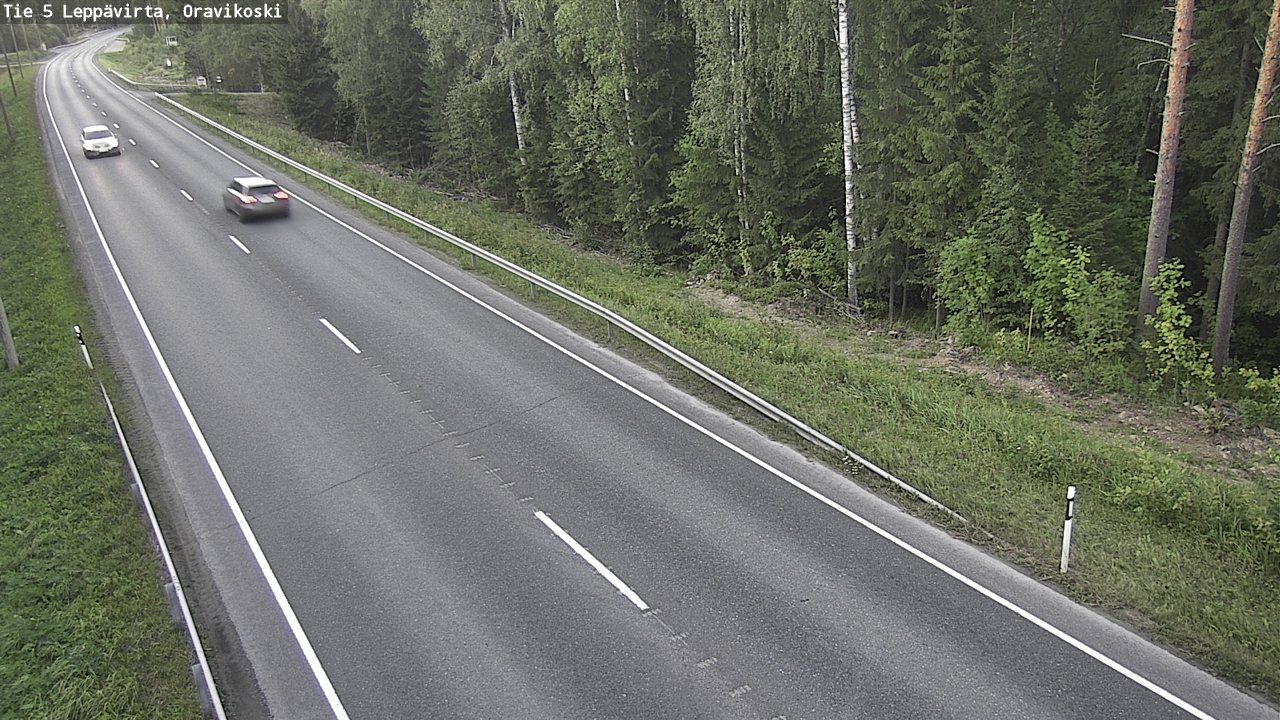 Kelikamerat Kuva Tie 5 Leppävirta, Oravikoski, Leppävirta, Pohjois-Savo