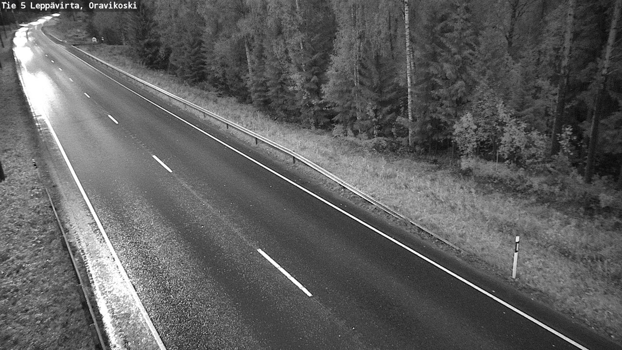 Kelikamerat Kuva Tie 5 Leppävirta, Oravikoski, Leppävirta, Pohjois-Savo