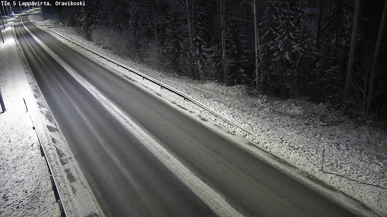 Kelikamerat Kuva Tie 5 Leppävirta, Oravikoski, Leppävirta, Pohjois-Savo