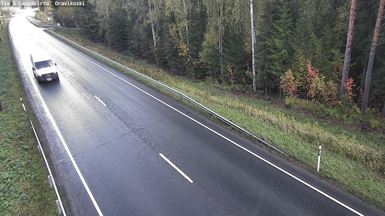 Kelikamerat Kuva Tie 5 Leppävirta, Oravikoski, Leppävirta, Pohjois-Savo