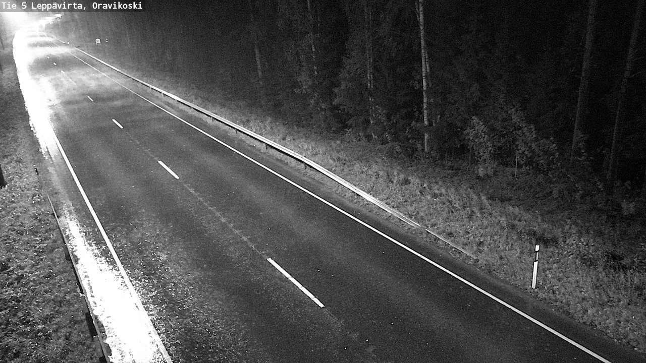Kelikamerat Kuva Tie 5 Leppävirta, Oravikoski, Leppävirta, Pohjois-Savo