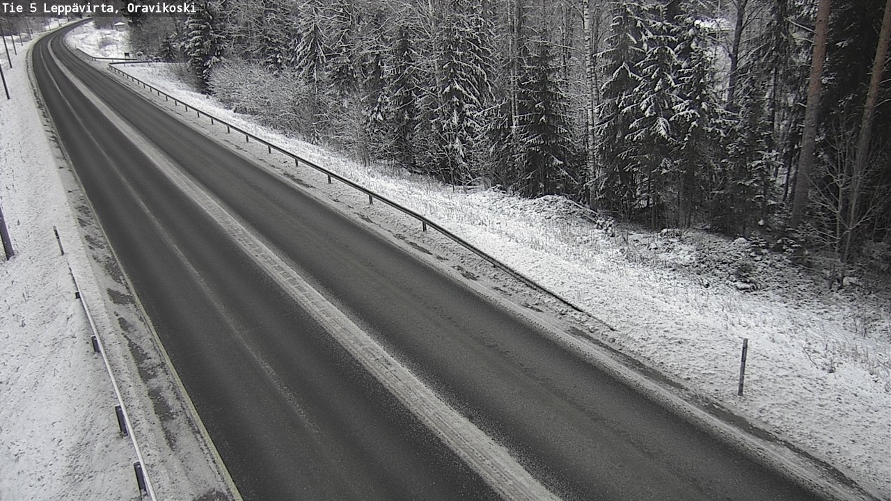 Kelikamerat Kuva Tie 5 Leppävirta, Oravikoski, Leppävirta, Pohjois-Savo