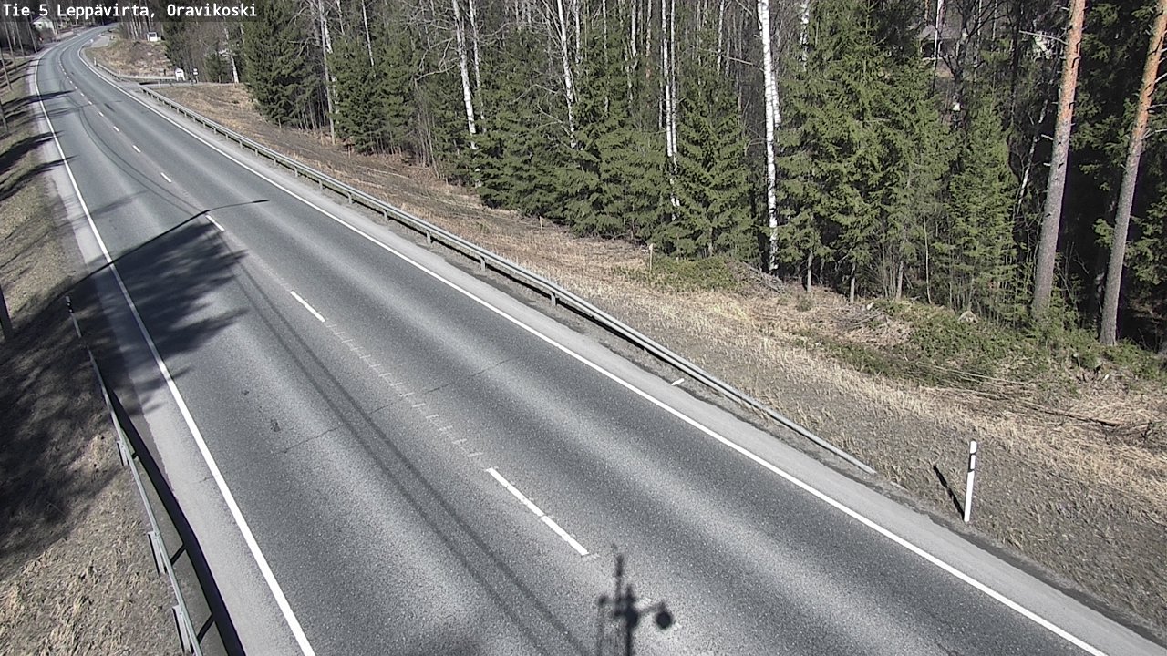 Kelikamerat Kuva Tie 5 Leppävirta, Oravikoski, Leppävirta, Pohjois-Savo