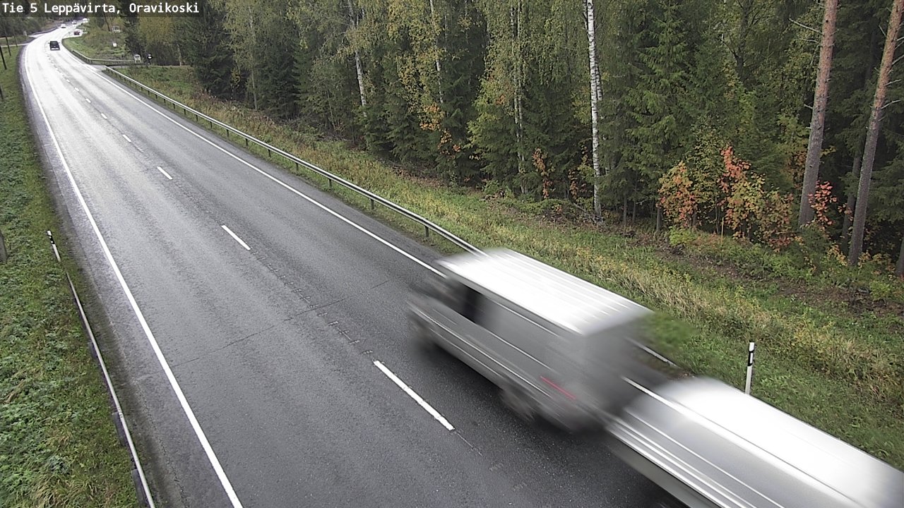 Kelikamerat Kuva Tie 5 Leppävirta, Oravikoski, Leppävirta, Pohjois-Savo