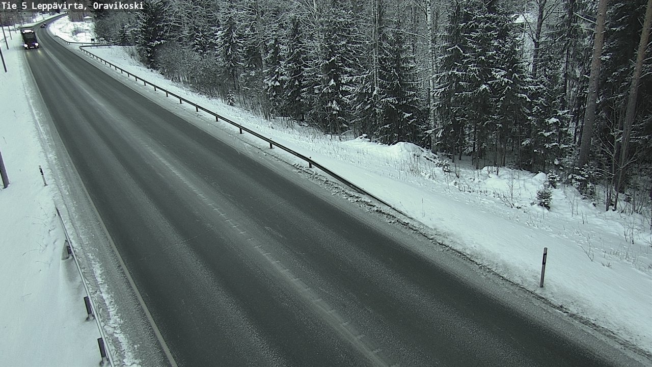 Kelikamerat Kuva Tie 5 Leppävirta, Oravikoski, Leppävirta, Pohjois-Savo