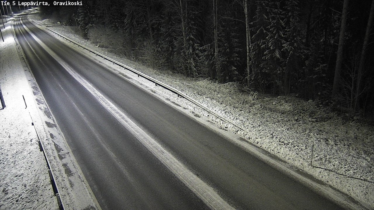 Kelikamerat Kuva Tie 5 Leppävirta, Oravikoski, Leppävirta, Pohjois-Savo