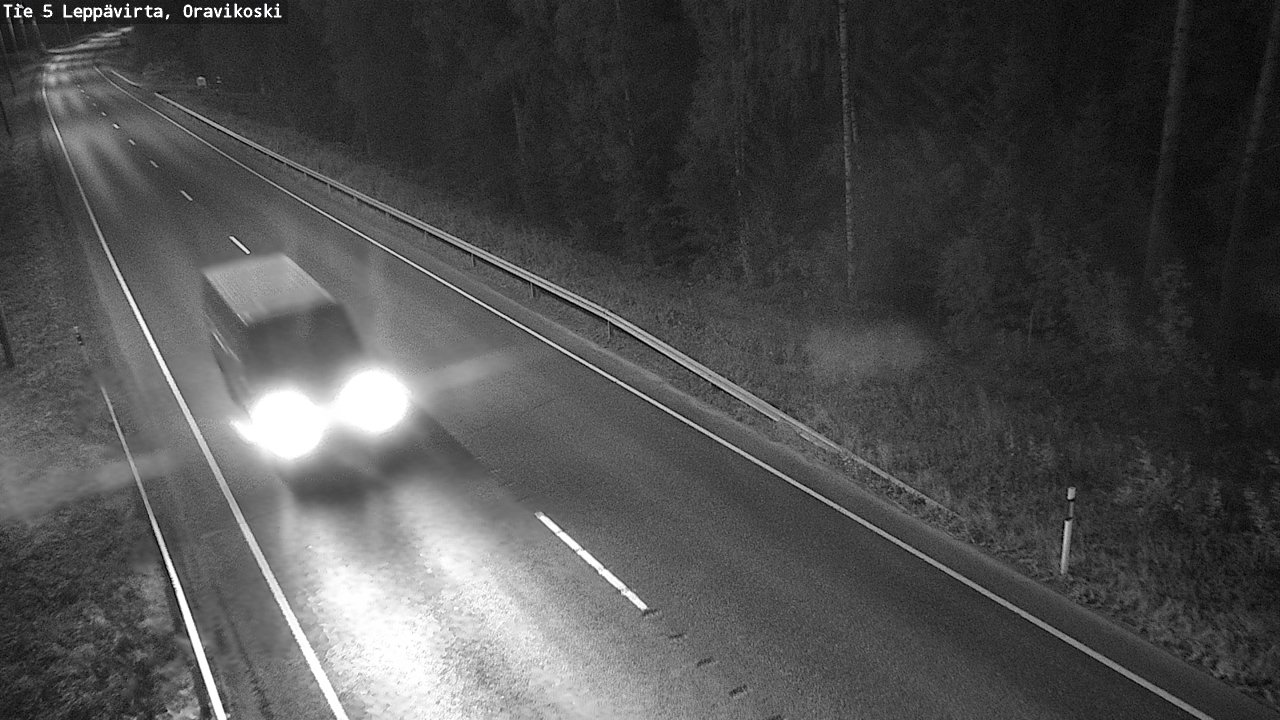Kelikamerat Kuva Tie 5 Leppävirta, Oravikoski, Leppävirta, Pohjois-Savo